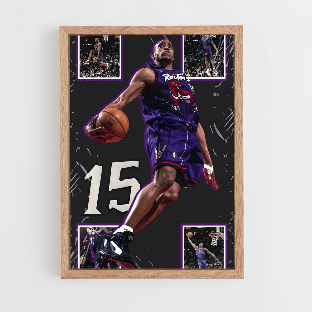 Poster Vince carter capturés – affiche Basketball (vue 4)
